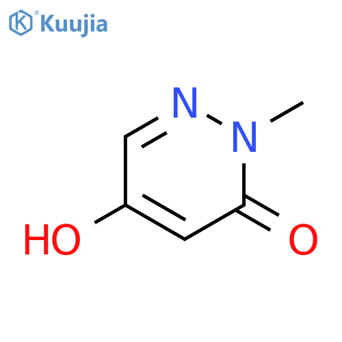 5-hydroxy-2-methyl-2,3-dihydropyridazin-3-one structure