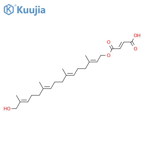 2,6,10,14-Phytatetraene-1,16-diol; (2E,6E,10E,14E)-form, 1-Fumaroyl structure