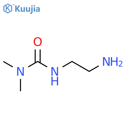 3-(2-aminoethyl)-1,1-dimethylurea structure