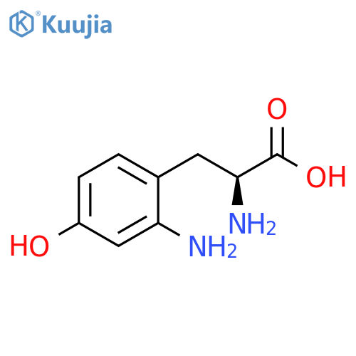 Tyrosine, 2-amino- structure