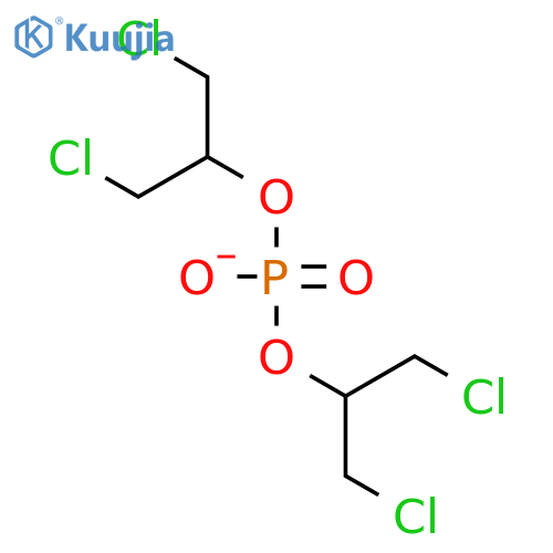 Bis(1,3-dichloro-2-propyl) Phosphate structure