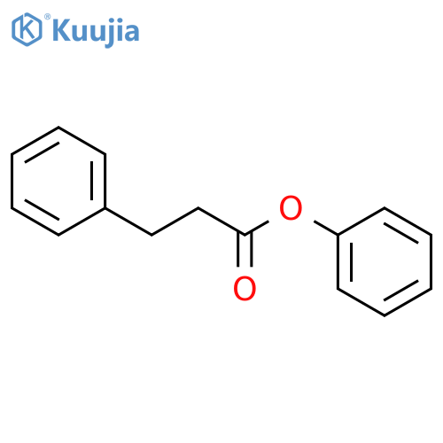 benzenepropanoic acid, phenyl ester structure
