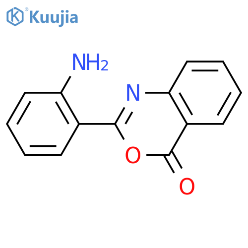 2-(2-Aminophenyl)-4H-3,1-benzoxazin-4-one structure