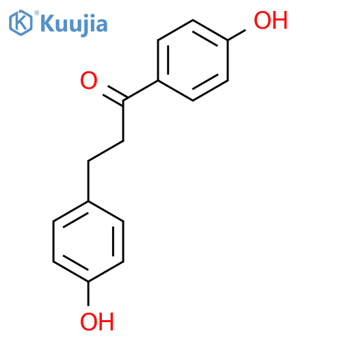 1-Propanone, 1,3-bis(4-hydroxyphenyl)- structure