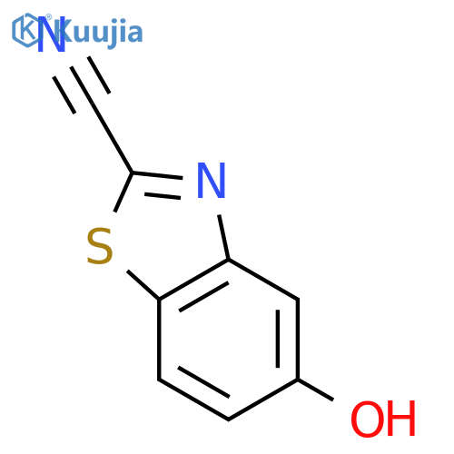 5-Hydroxybenzodthiazole-2-carbonitrile structure
