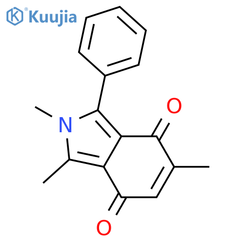 2H-ISOINDOLE-4,7-DIONE, 1,2,5-TRIMETHYL-3-PHENYL- structure