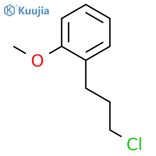 1-(3-chloropropyl)-2-methoxybenzene structure