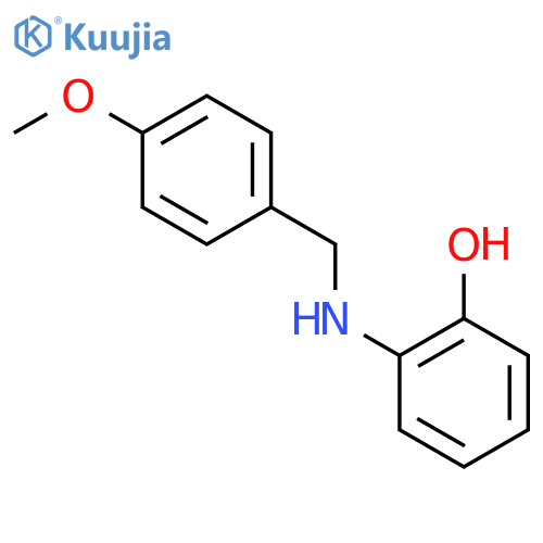 2-(4-Methoxybenzyl)aminophenol structure