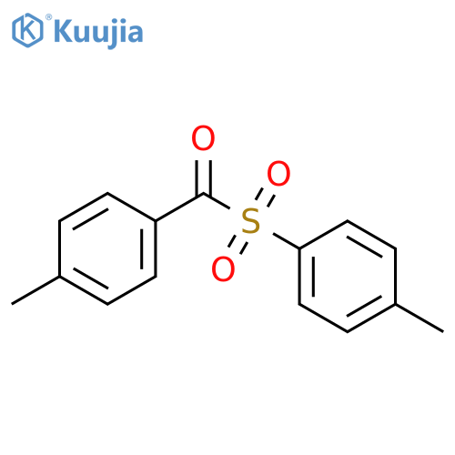 Benzene, 1-methyl-4-[(4-methylbenzoyl)sulfonyl]- structure