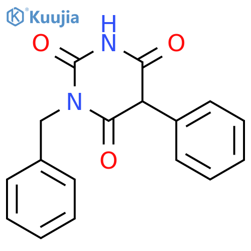1-Benzyl-5-phenylbarbituric acid structure