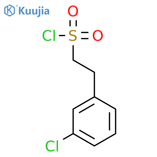 2-(3-Chlorophenyl)ethanesulfonyl Chloride structure