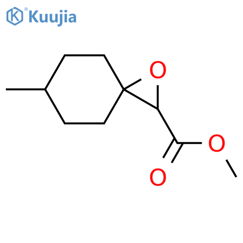 1-Oxaspiro[2.5]octane-2-carboxylic acid, 6-methyl-, methyl ester structure