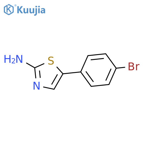 5-(4-Bromophenyl)-1,3-thiazol-2-amine structure