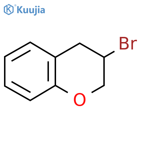 3-bromo-3,4-dihydro-2H-1-benzopyran structure