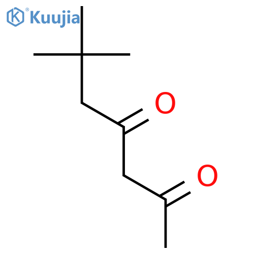 2,4-Heptanedione, 6,6-dimethyl- structure