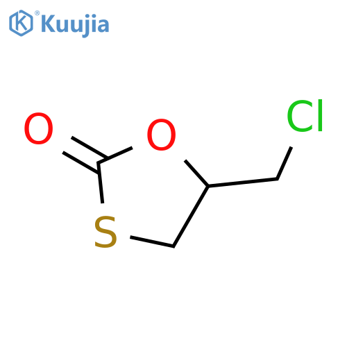 1,3-OXATHIOLAN-2-ONE, 5-(CHLOROMETHYL)- structure