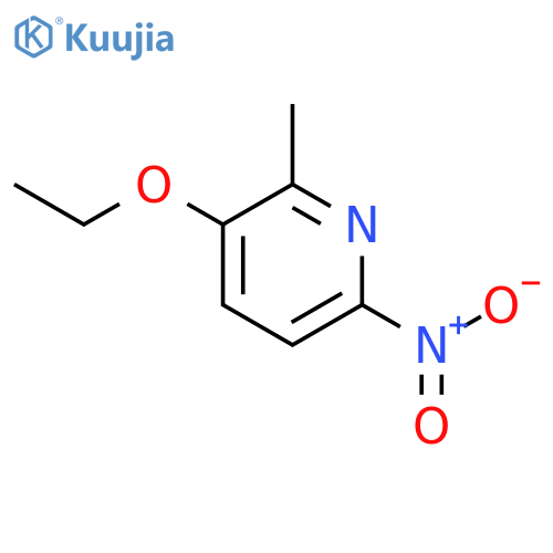 3-Ethoxy-2-methyl-6-nitropyridine structure