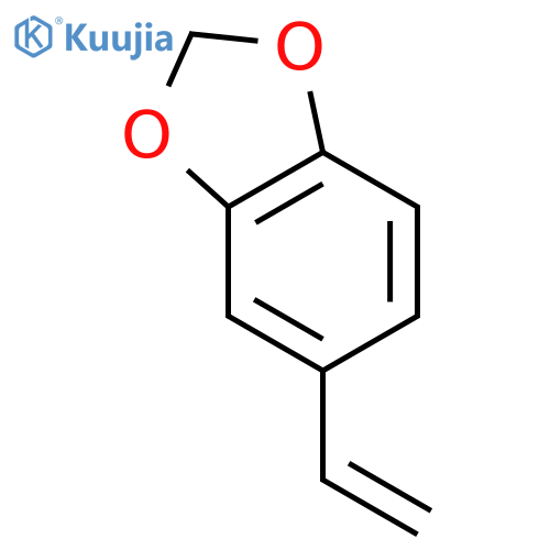 5-Vinylbenzod1,3dioxole (stabilized with TBC) structure