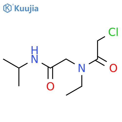 2-Chloro-N-ethyl-N-{(propan-2-yl)carbamoylmethyl}acetamide structure