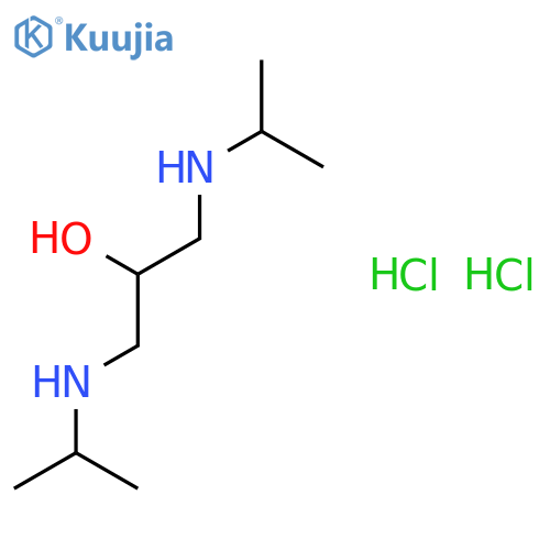1,3-Bis(1-methylethyl)amino-2-propanol Dihydrochloride structure