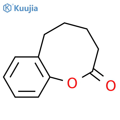 2H-1-Benzoxocin-2-one, 3,4,5,6-tetrahydro- structure