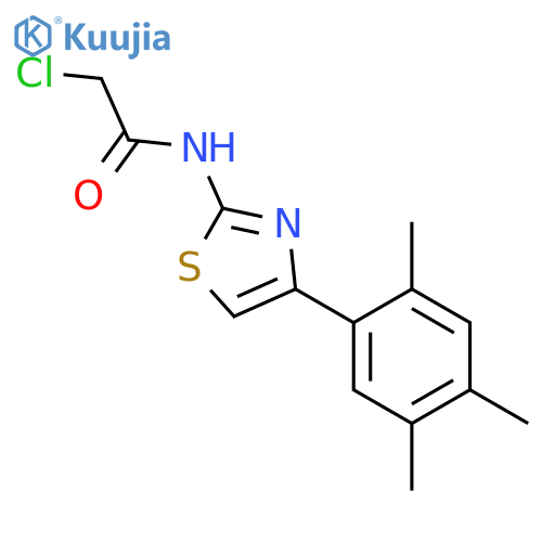 2-Chloro-N-4-(2,4,5-Trimethylphenyl)-1,3-Thiazol-2-YlAcetamide structure