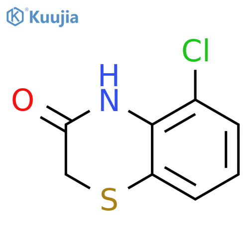 2H-1,4-BENZOTHIAZIN-3(4H)-ONE, 5-CHLORO- structure