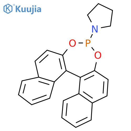 (S)-1-(Dinaphtho[2,1-d:1',2'-f][1,3,2]dioxaphosphepin-4-yl)pyrrolidine structure