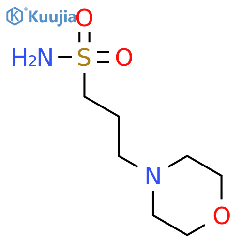3-(morpholin-4-yl)propane-1-sulfonamide structure