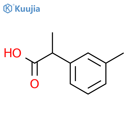 2-(3-methylphenyl)propanoic acid structure