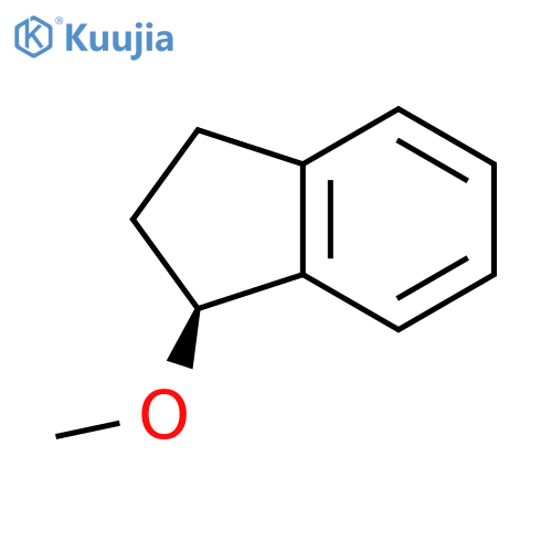 1H-INDENE, 2,3-DIHYDRO-1-METHOXY-, (S)- structure