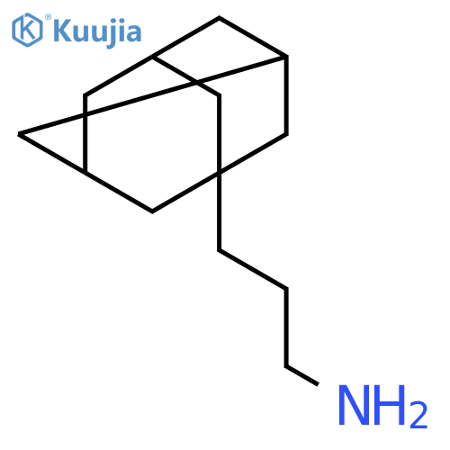 Tricyclo[3.3.1.13,&#8203;7]&#8203;decane-&#8203;1-&#8203;propanamine structure