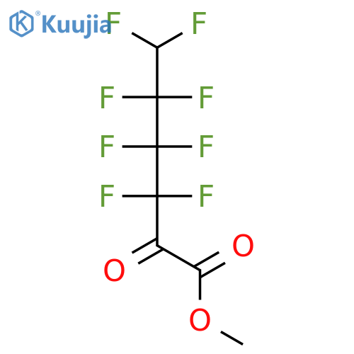 Hexanoic acid, 3,3,4,4,5,5,6,6-octafluoro-2-oxo-, methyl ester structure