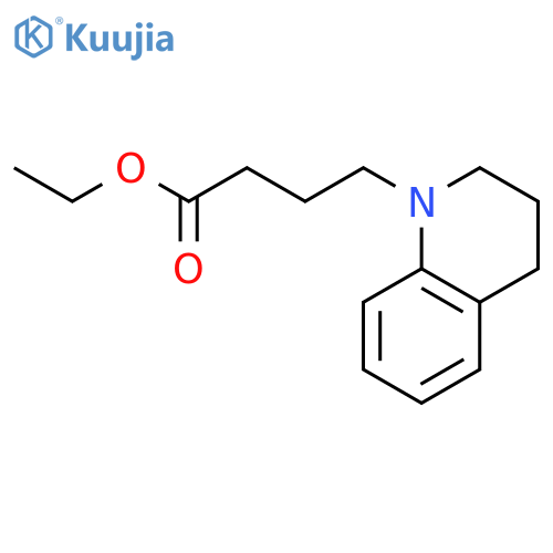1(2H)-Quinolinebutanoic acid, 3,4-dihydro-, ethyl ester structure