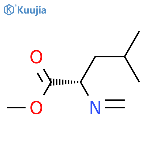 L-Leucine,N-methylene-, methyl ester structure