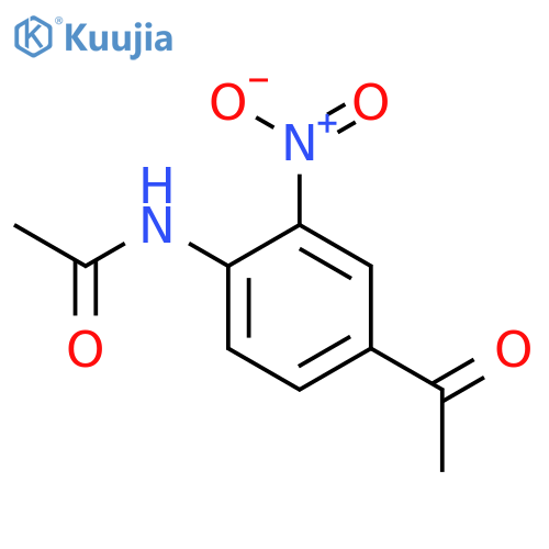 4-ACETAMIDO-3-NITROACETOPHENONE structure