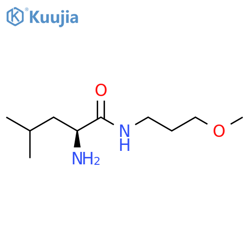 3-Methoxypropyl L-Leucinamide structure