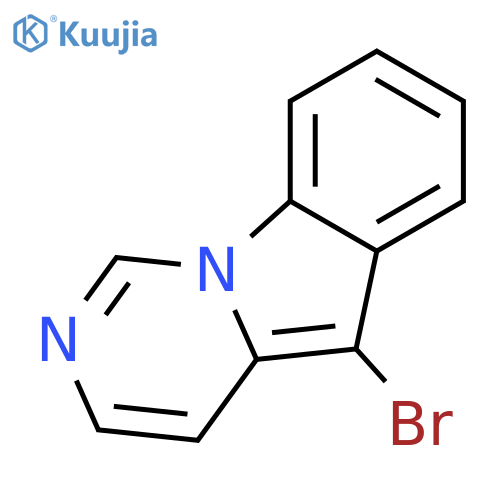 PYRIMIDO[1,6-A]INDOLE, 5-BROMO- structure