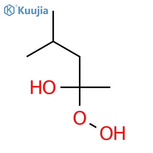 2-Pentanol, 2-hydroperoxy-4-methyl- structure