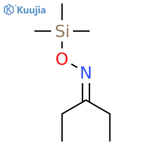 3-PENTANONE, O-(TRIMETHYLSILYL)OXIME structure