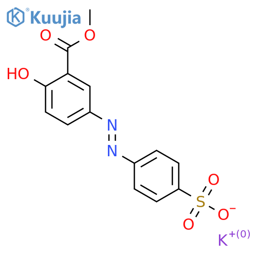5-[(p-Sulfophenyl)azo]salicylic Acid Methyl Ester Potassium Salt structure
