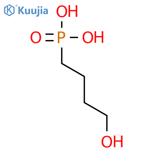 (4-Hydroxybutyl)phosphonic acid structure