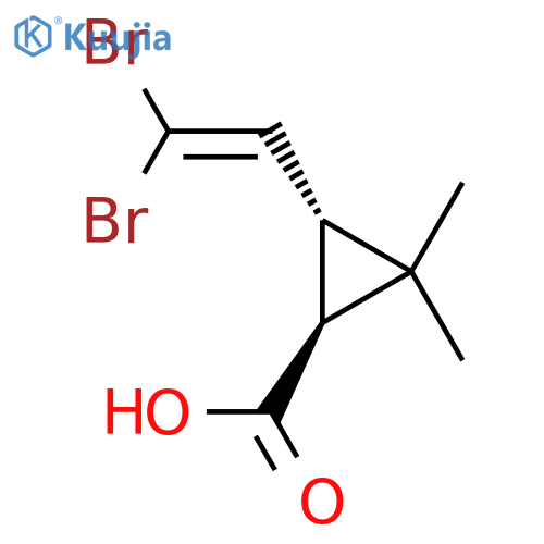 (1S-trans)-Decamethrinic Acid structure