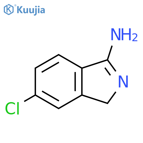6-chloro-1H-isoindol-3-amine structure