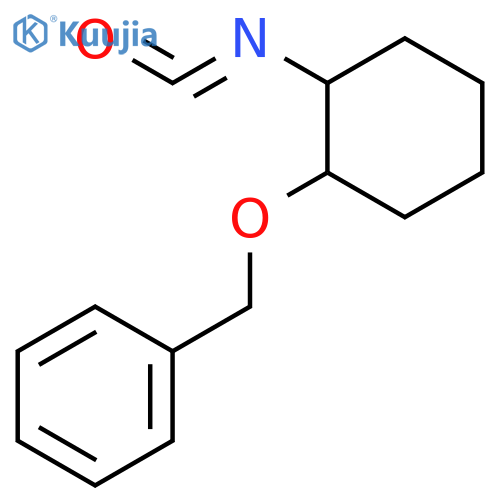 (1R,2R)-(-)-2-BENZYLOXYCYCLOHEXYL ISOCYANATE structure