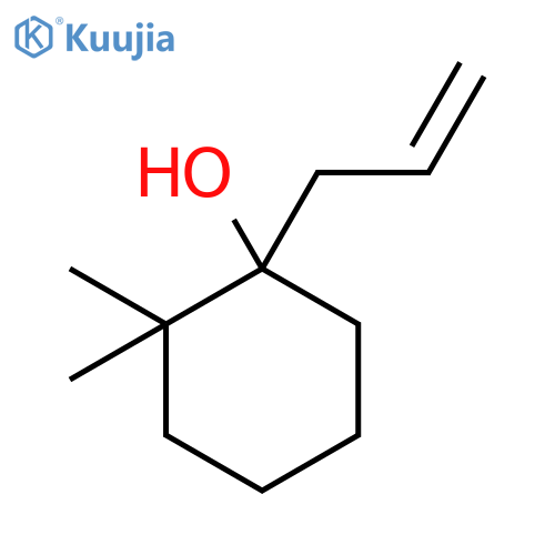 Cyclohexanol, 2,2-dimethyl-1-(2-propenyl)- structure