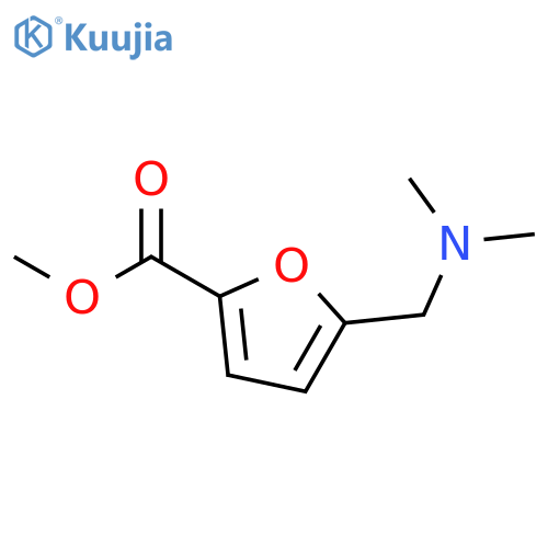 methyl 5-(dimethylamino)methylfuran-2-carboxylate structure