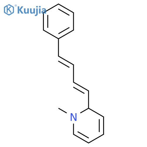 1-methyl-2-[(1e,3e)-4-phenylbuta-1,3-dienyl]pyridin-1-ium;iodide structure
