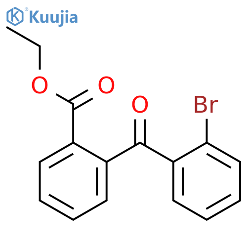 2-Bromo-2'-carboethoxybenzophenone structure