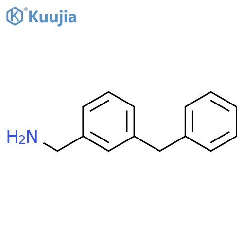 (3-Benzylphenyl)methanamine structure
